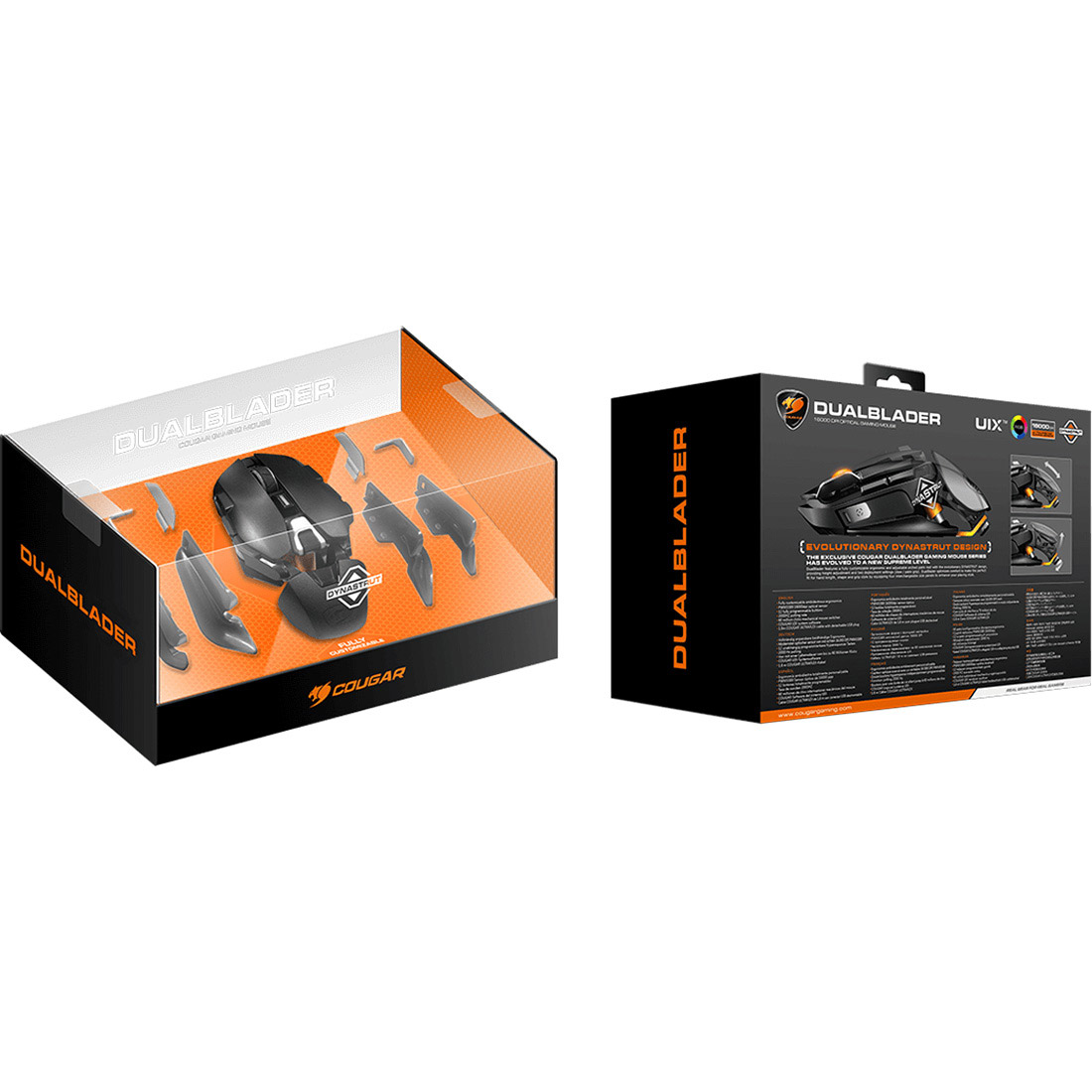 Миша Cougar Dualblader USB Black (3M800WOMB.0001)
