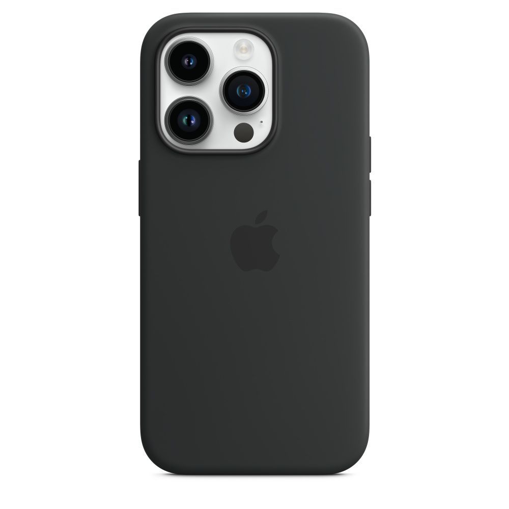 Чохол Silicone Case з MagSafe для Apple iPhone 14 Pro (Midnight) ААА