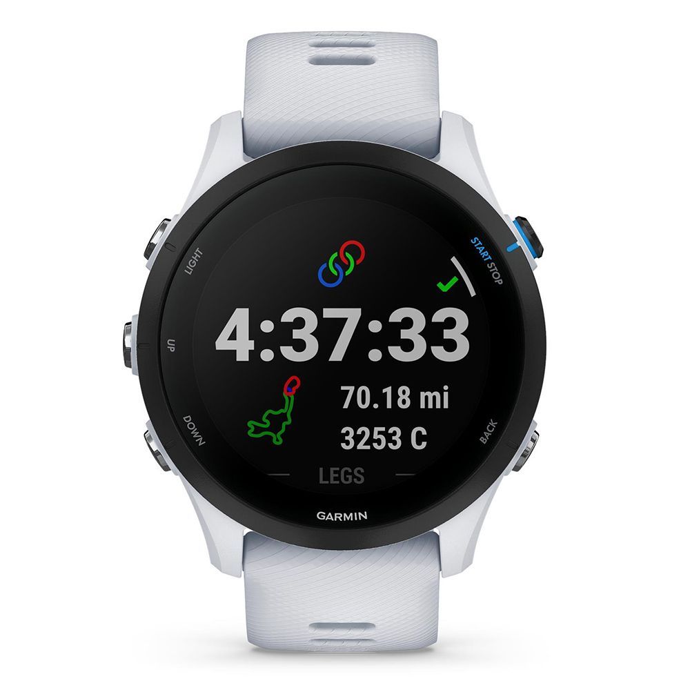 Смарт-годинник Garmin Forerunner 255 Music Whitestone (010-02641-31)