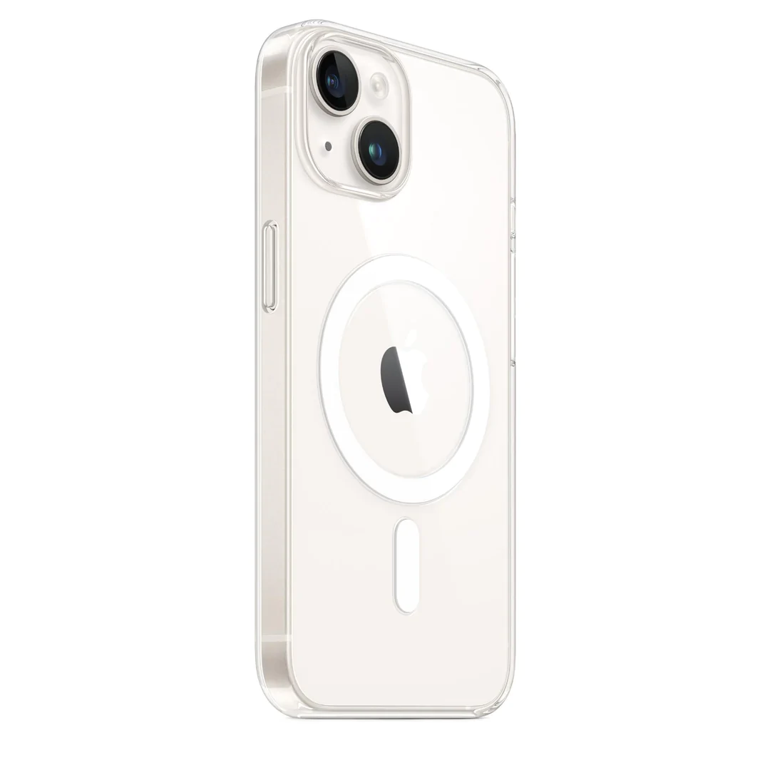 Чохол Clear Case з MagSafe для Apple iPhone 14 (Transparent) ААА