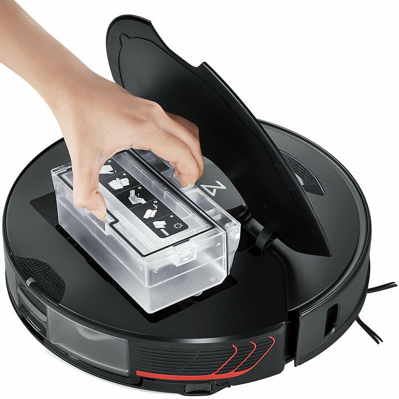 Робот-пылесос Xiaomi RoboRock Vacuum Cleaner S7 MaxV Black (S7M52-00) [73918] 