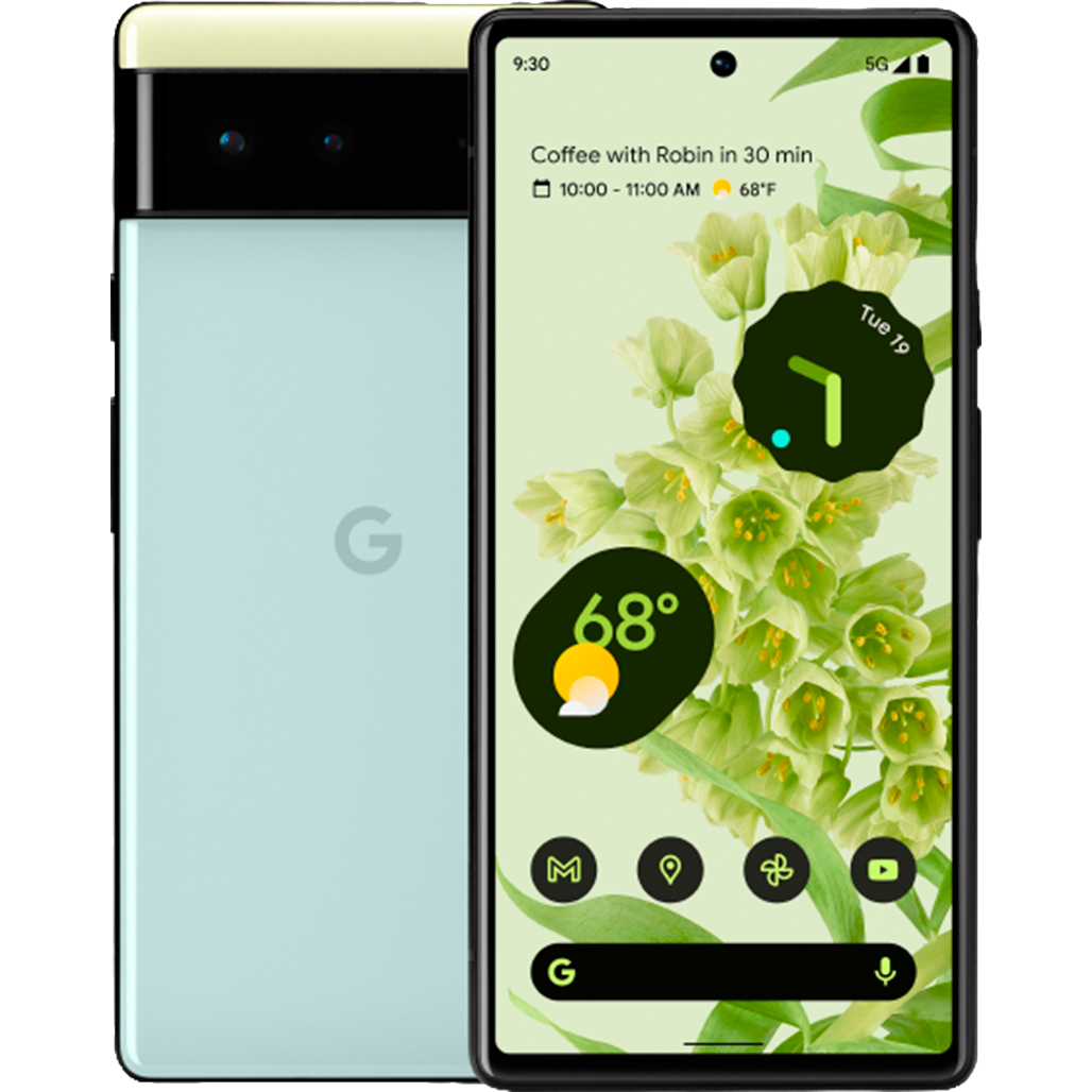 

Смартфон Google Pixel 6 8/128GB (Sorta Seafoam) US