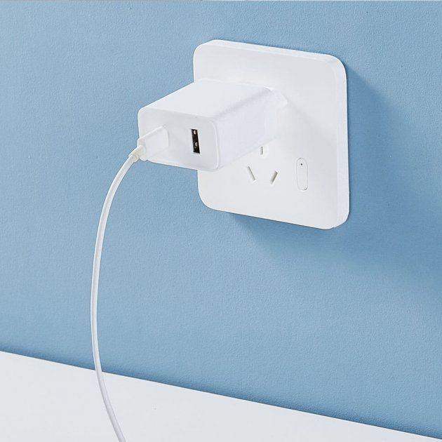 Мережевий зарядний пристрій Xiaomi Mi 33W / USB-A + USB-C (BHR4996GL) White 