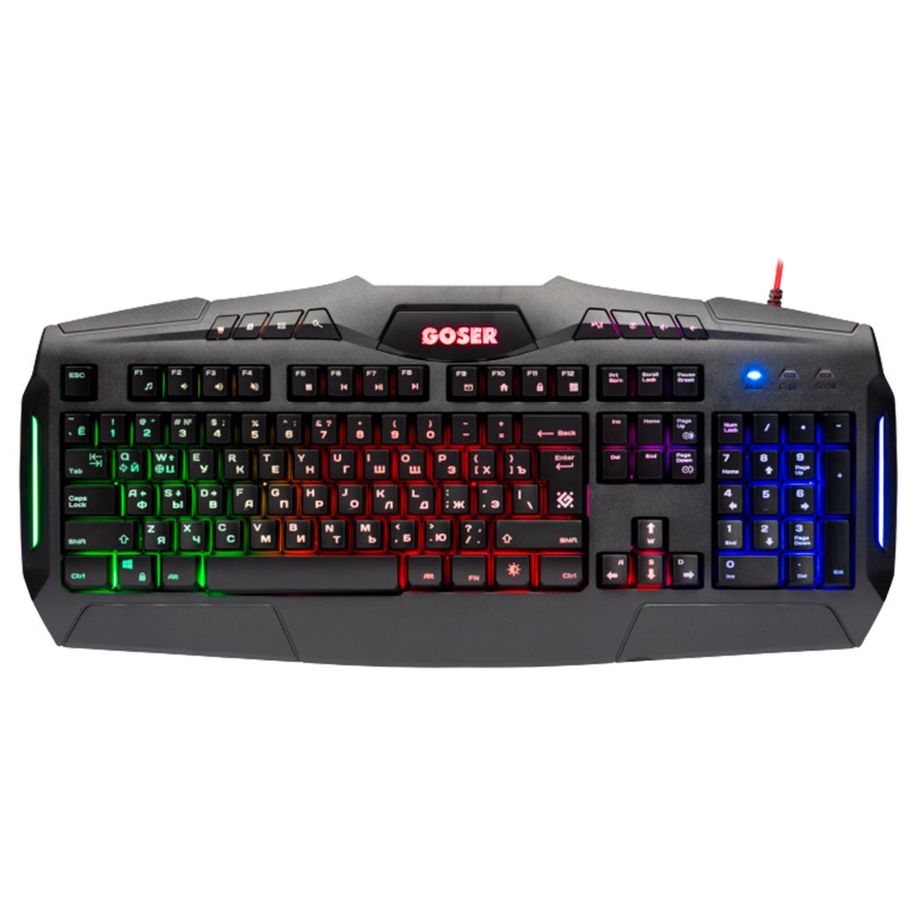 

Клавиатура Defender Goser GK-772L Black (45772) [69158]
