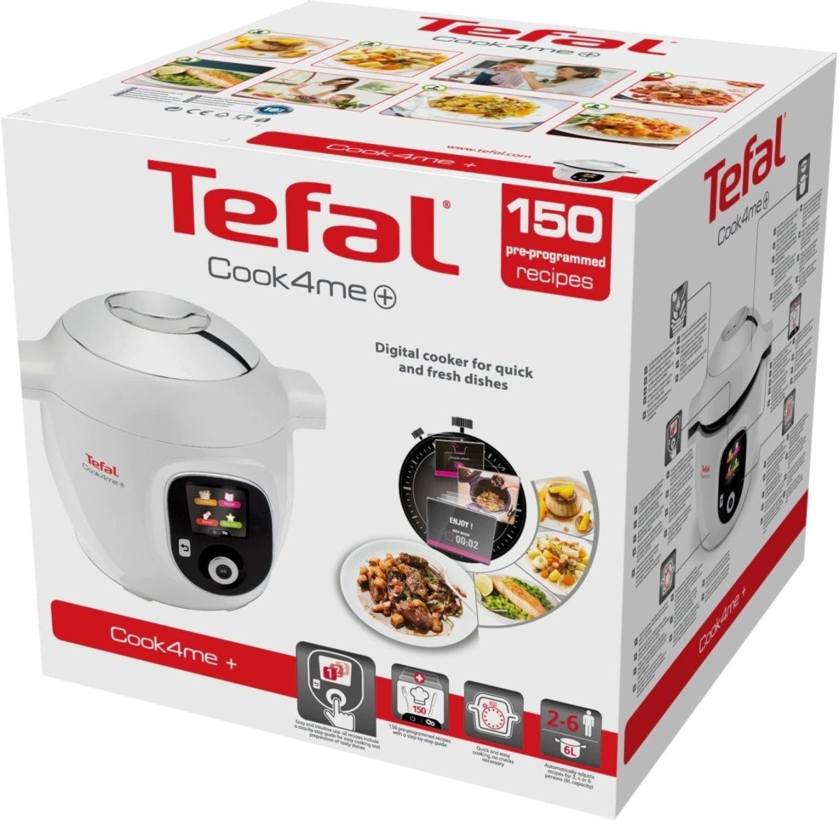 Мультиварка-cкороварка Tefal CY851130 [66442] 