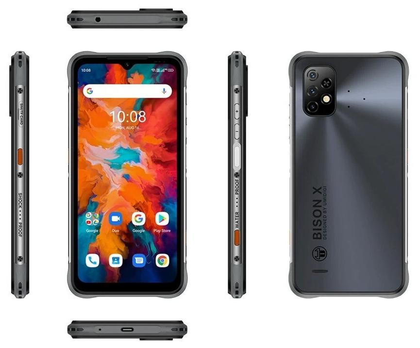 Смартфон Umidigi Bison X10 4/64GB (Gray)