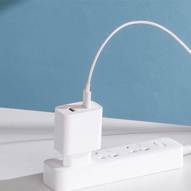 Мережевий зарядний пристрій Xiaomi Mi 33W / USB-A + USB-C (BHR4996GL) White 