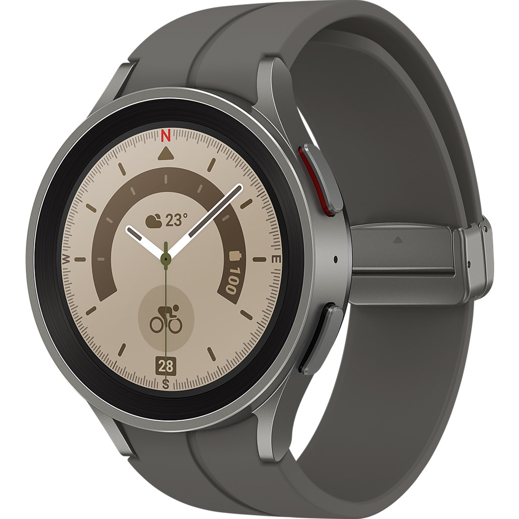 

Смарт-годинник Samsung Galaxy Watch5 Pro 45mm Titanium Gray EU (SM-R920NZTA)