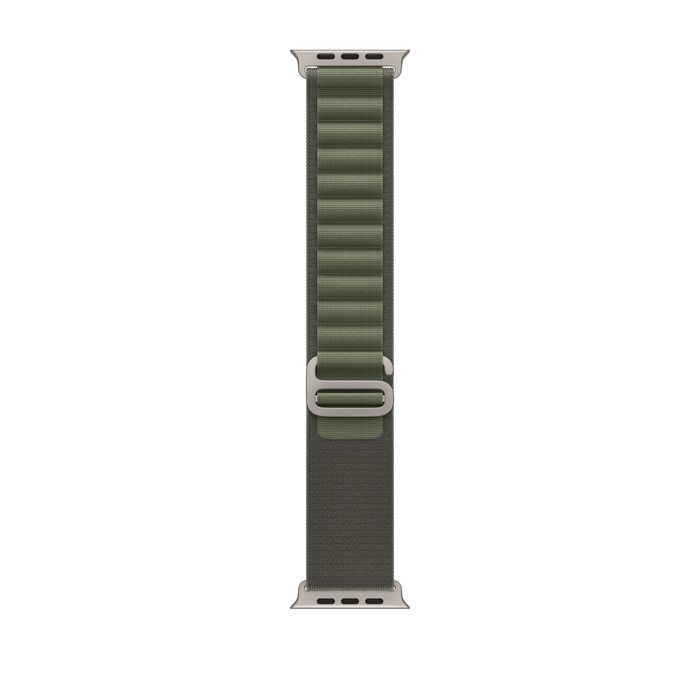Смарт-годинник Apple Watch Ultra 49mm Titanium Case with Green Alpine Loop Small (MNHC3/MNHJ3)