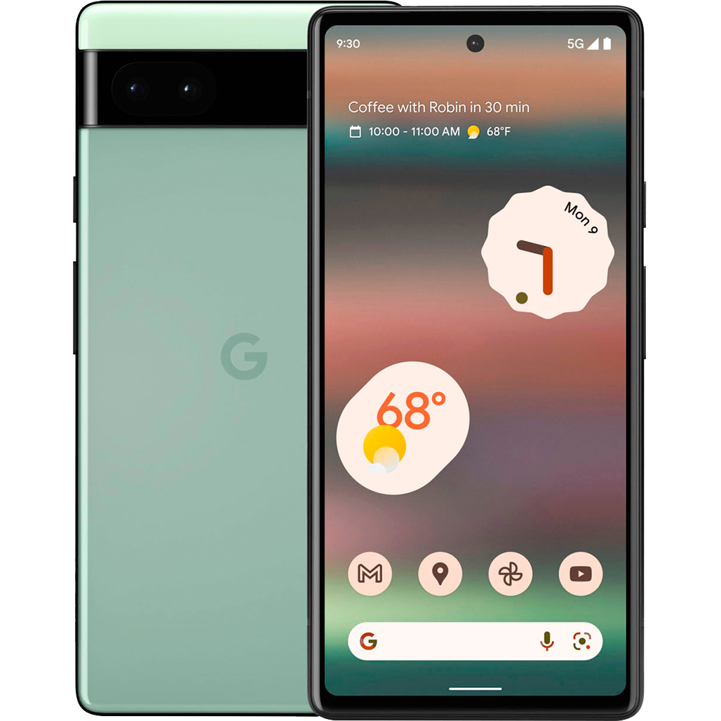 

Смартфон Google Pixel 6a 6/128GB US (Sage)