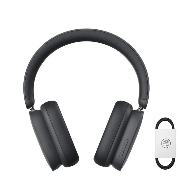 Навушники Baseus Bowie H1 Noise-Cancelling Wireless Headphones Gray (NGTW230013) 