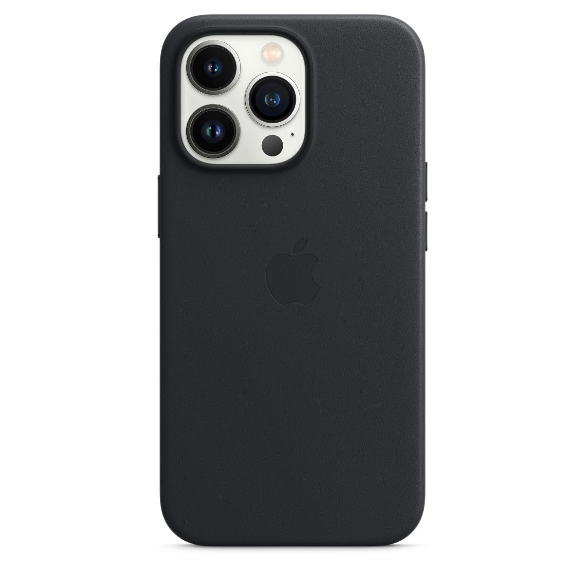 Чохол Leather Case з MagSafe для Apple iPhone 13 Pro (6.1) (Midnight) ААА