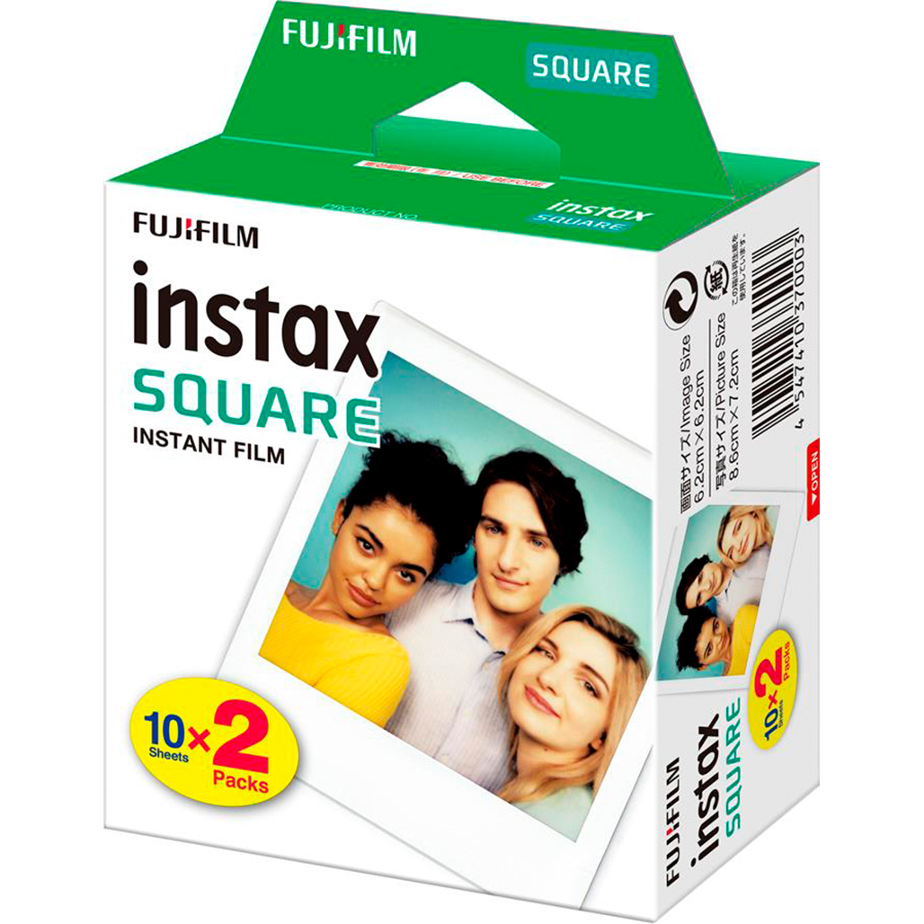 

Фотобумага Fujifilm Colorfilm INSTAX Square 86х72мм 20 шт (16576520)