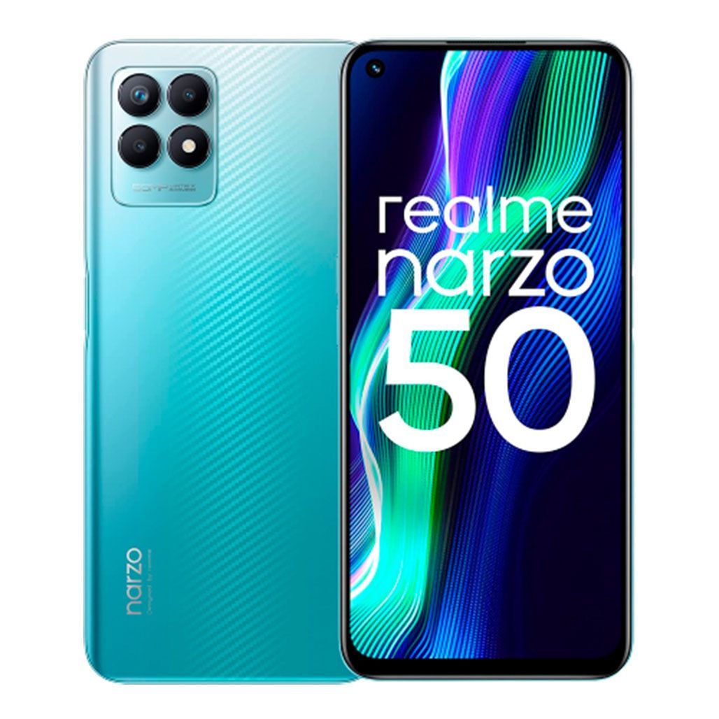 

Смартфон Realme Narzo 50 4/128GB (Speed Blue) [69759]