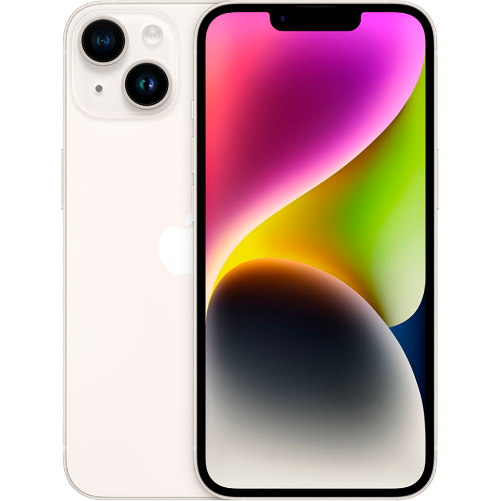 

Смартфон Apple iPhone 14 128GB Starlight (MPUR3)