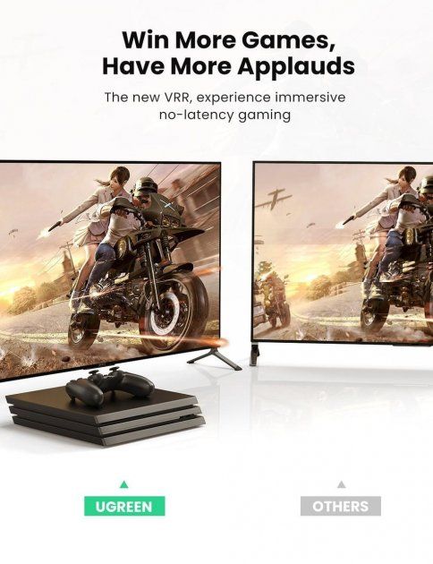 Кабель Ugreen HDMI to HDMI V2.1 8k Braided Cable 2m HD140/80403 