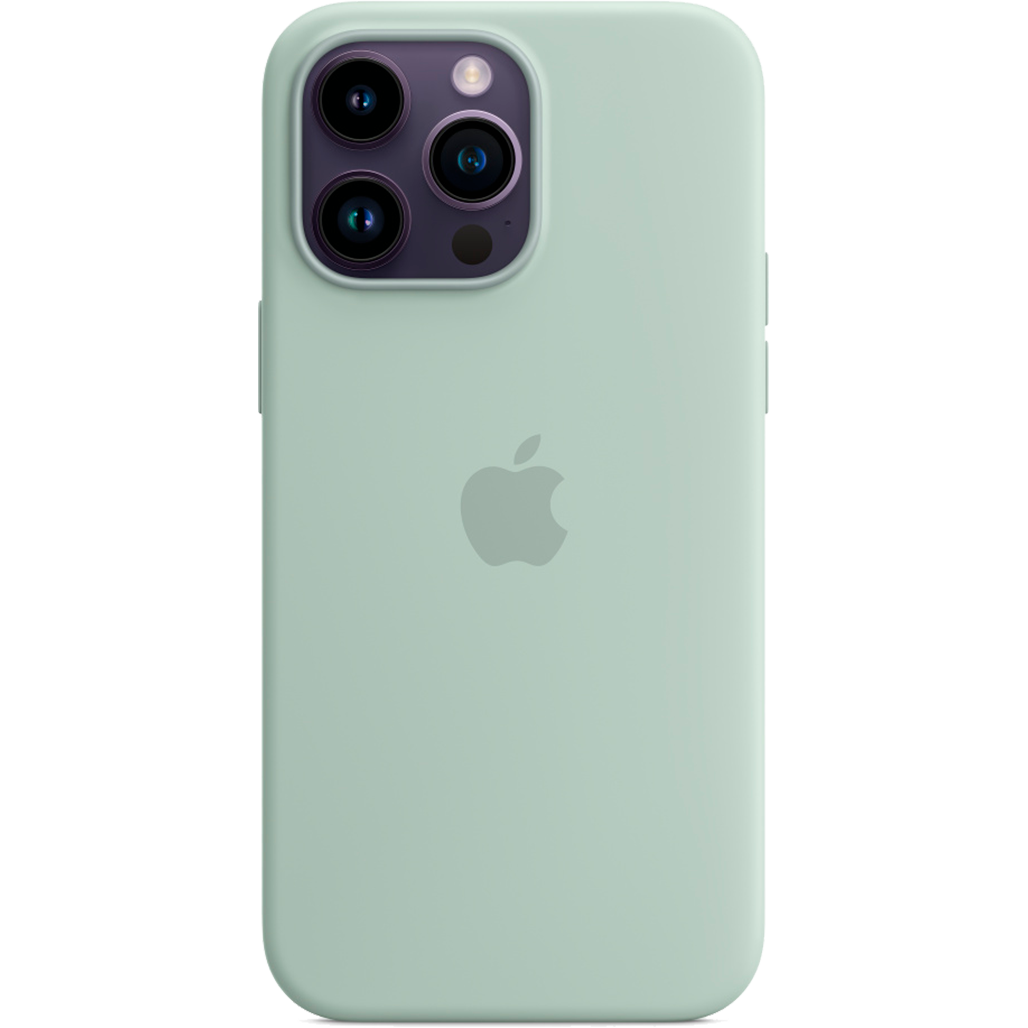 

Чехол Silicone Case с MagSafe для Apple iPhone 14 Pro Max (Succulent) ААА