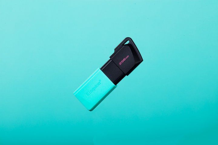 USB флеш-накопитель Kingston 256Gb DataTraveler Exodia M USB 3.2 Teal (DTXM/256GB) [69967] 