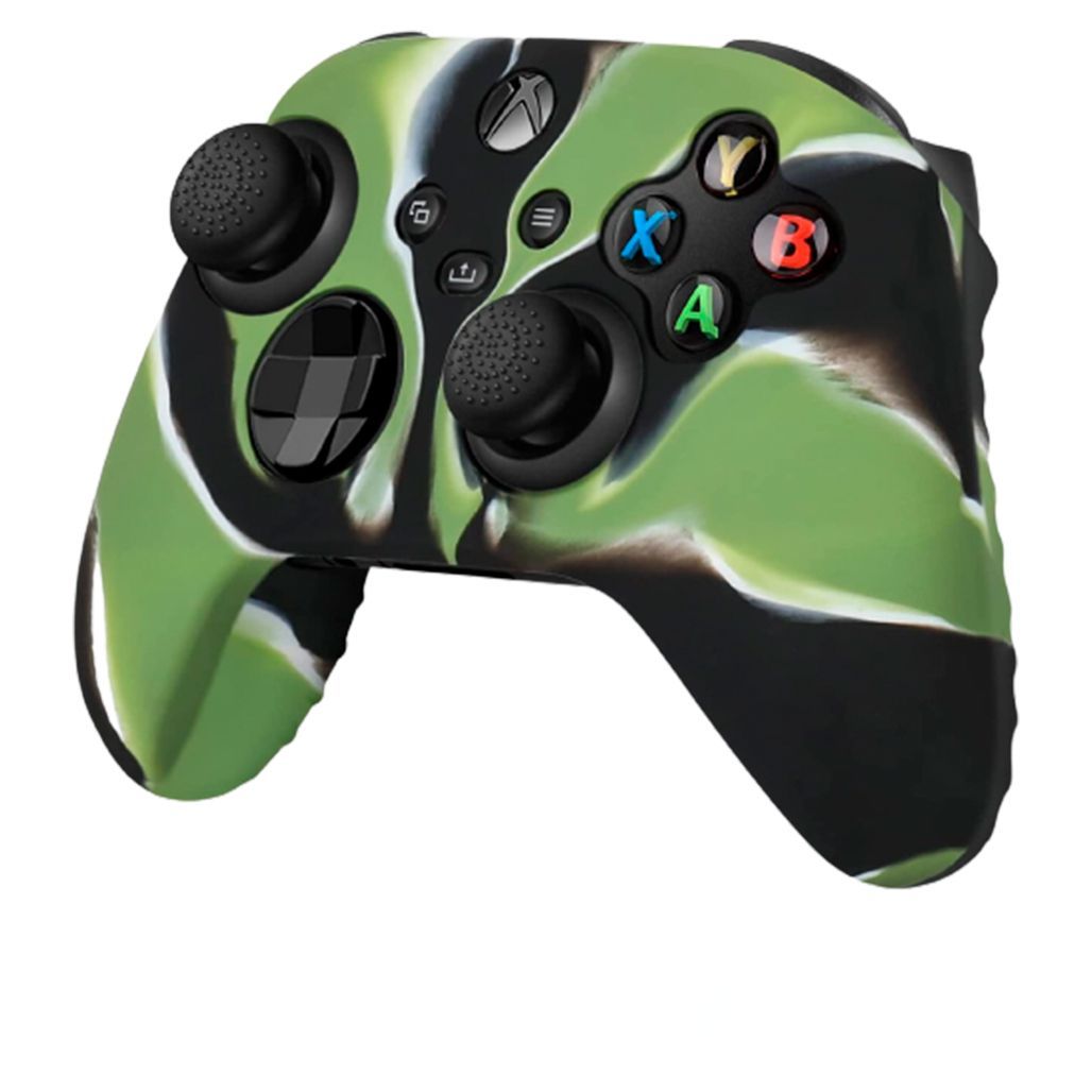 

Чехол на геймпад Dobe Silicone Case для Xbox Series X|S Controller (Green Camouflage) [69747]