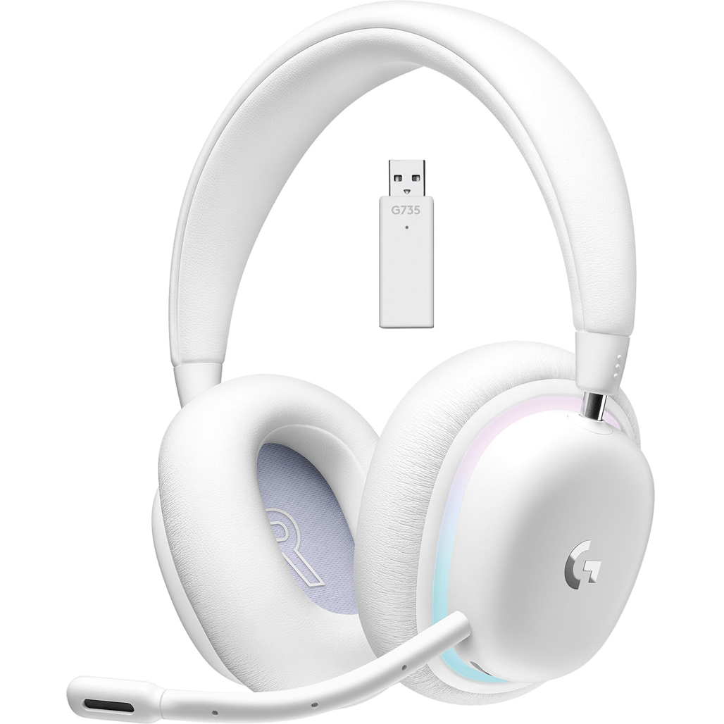 

Игровые наушники Logitech G735 Off White (981-001083)