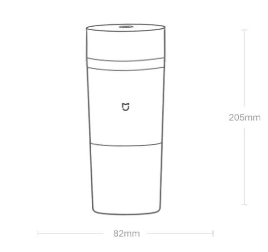 Фітнес-блендер MiJia Portable Juicer Cup White (MJZZB01PL)