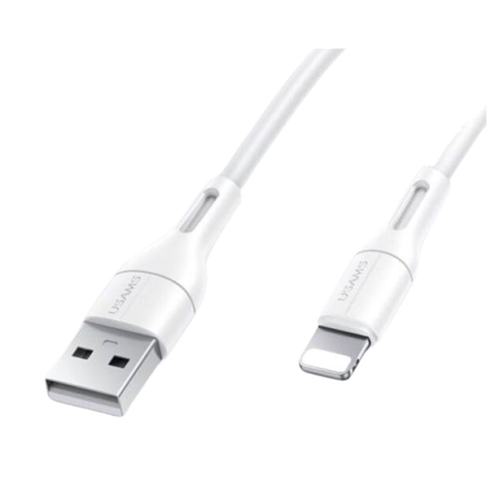 

Кабель Usams Lightning U68 Charging 2A 1.0m White (US-SJ500)