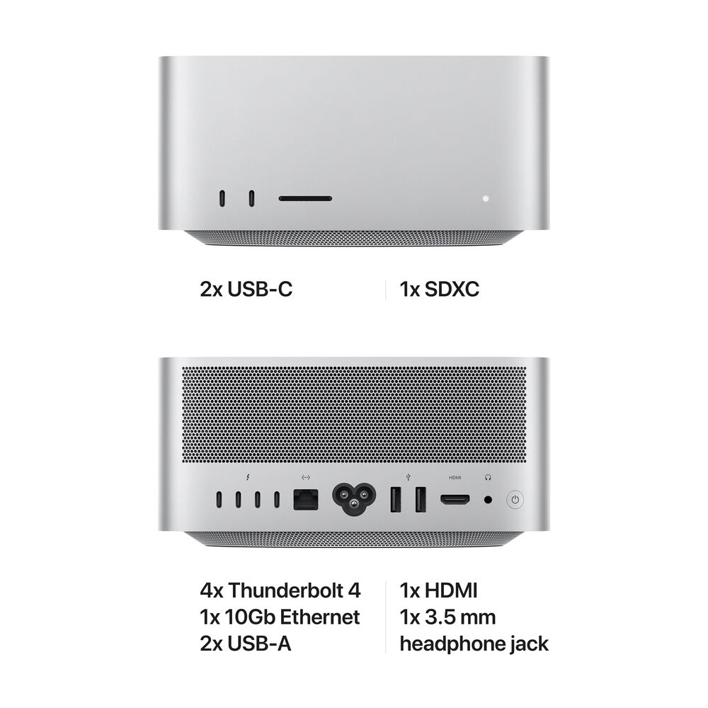 Неттоп Apple Mac Studio | M1 Max | 32‑Core GPU | 32GB/2TB (Z14J000H7) 2022 [69872] 