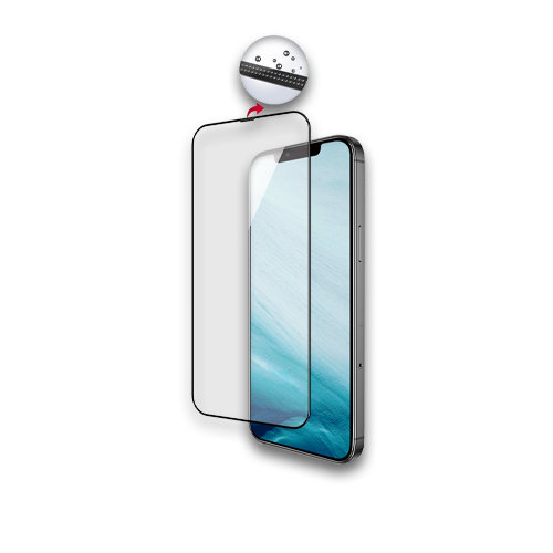 Захисне скло iLera DeLuxe Full Cover Glass для Apple iPhone 14 Pro (iLFCDL14Pr)