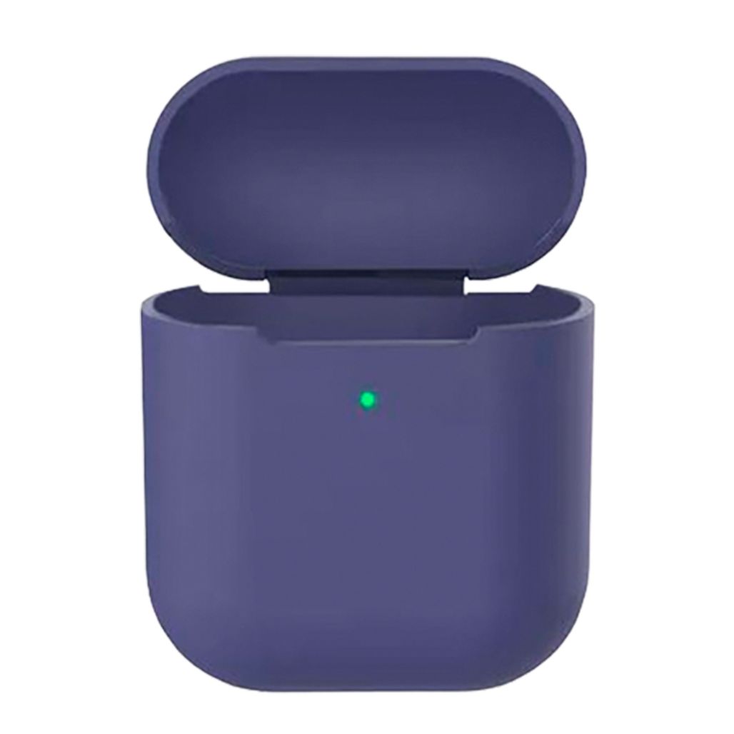 

Чехол New Silicone Case для Apple AirPods 2 Midnight Blue