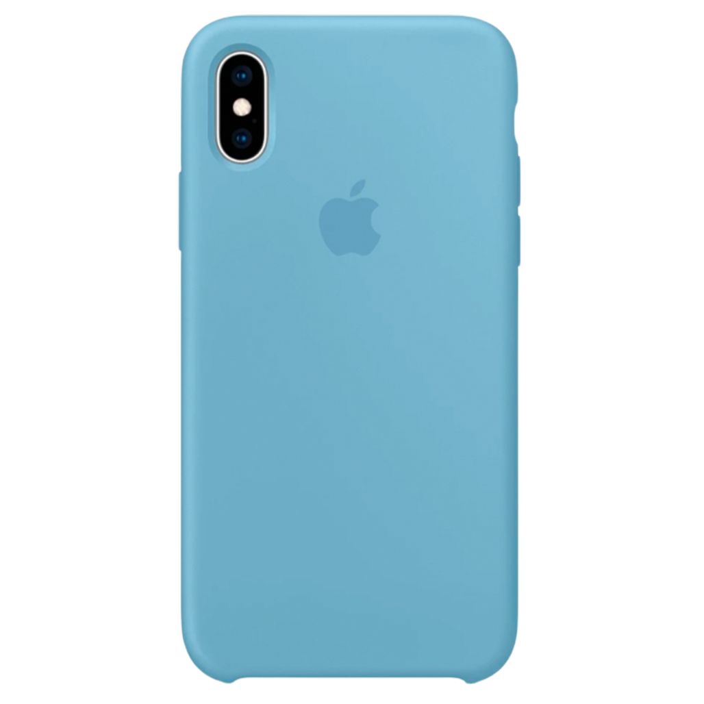 

Чехол Silicone Case для Apple iPhone X / Xs (Cornflower) AAA