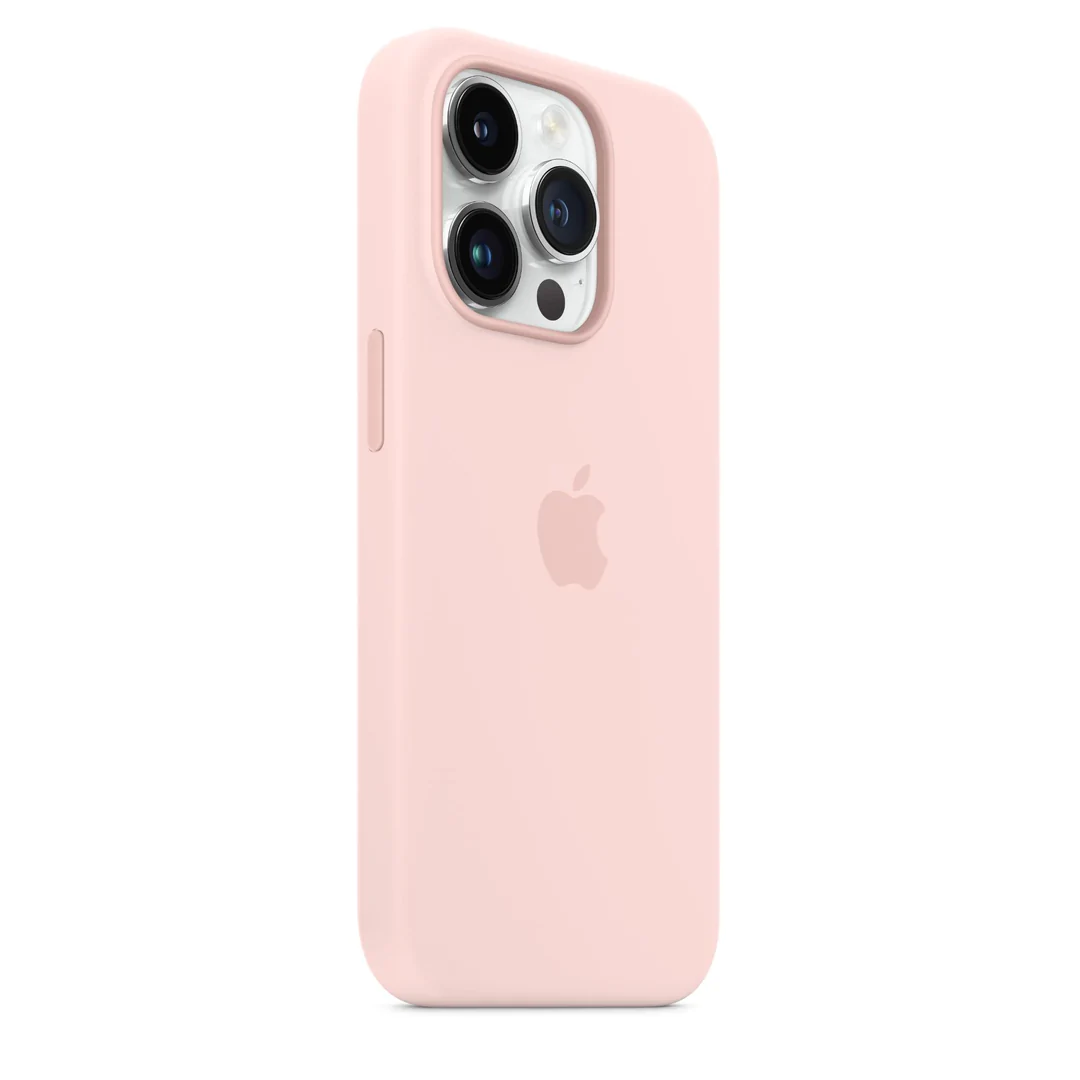 Чохол Silicone Case з MagSafe для Apple iPhone 14 Pro Max (Chalk Pink) ААА