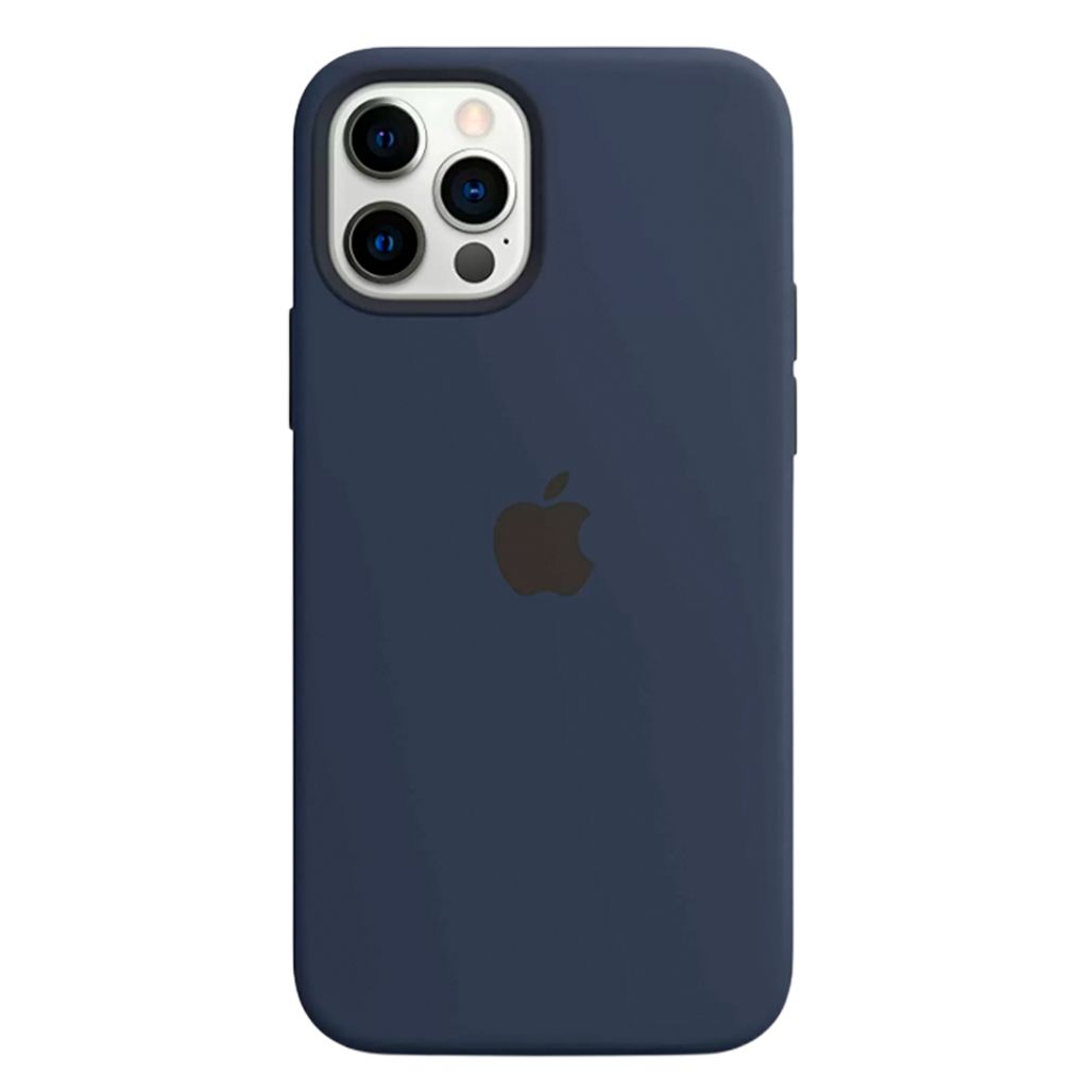 

Чохол Silicone Case для Apple iPhone 12/12 Pro (Midnight Blue) АА
