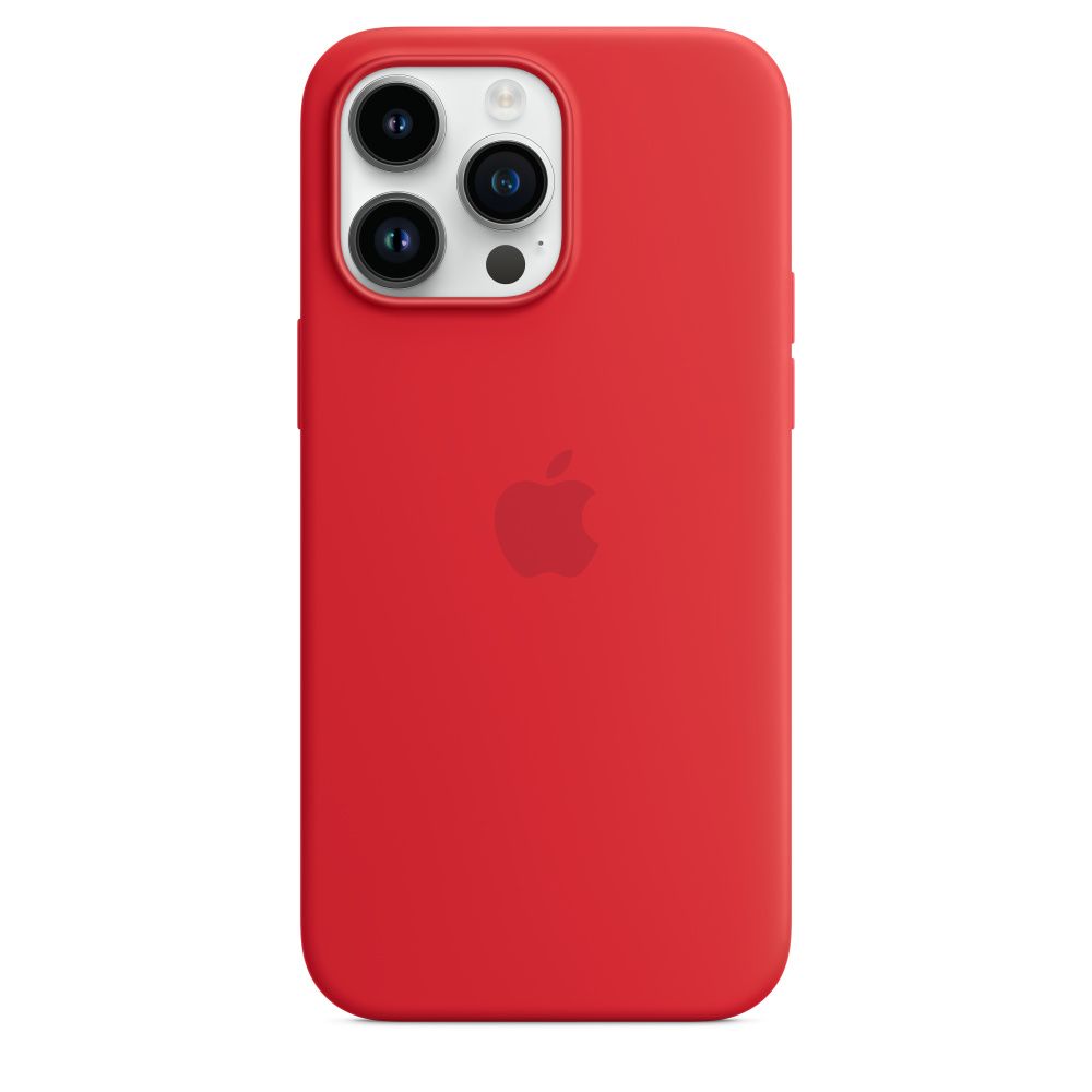 Чохол Silicone Case з MagSafe для Apple iPhone 14 Pro Max (Product Red) ААА 