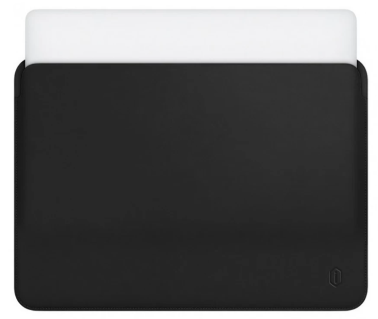 Чохол карман WiWU Slim Stand Sleeve Leather Case для MacBook New 16 Skin Pro (Black)
