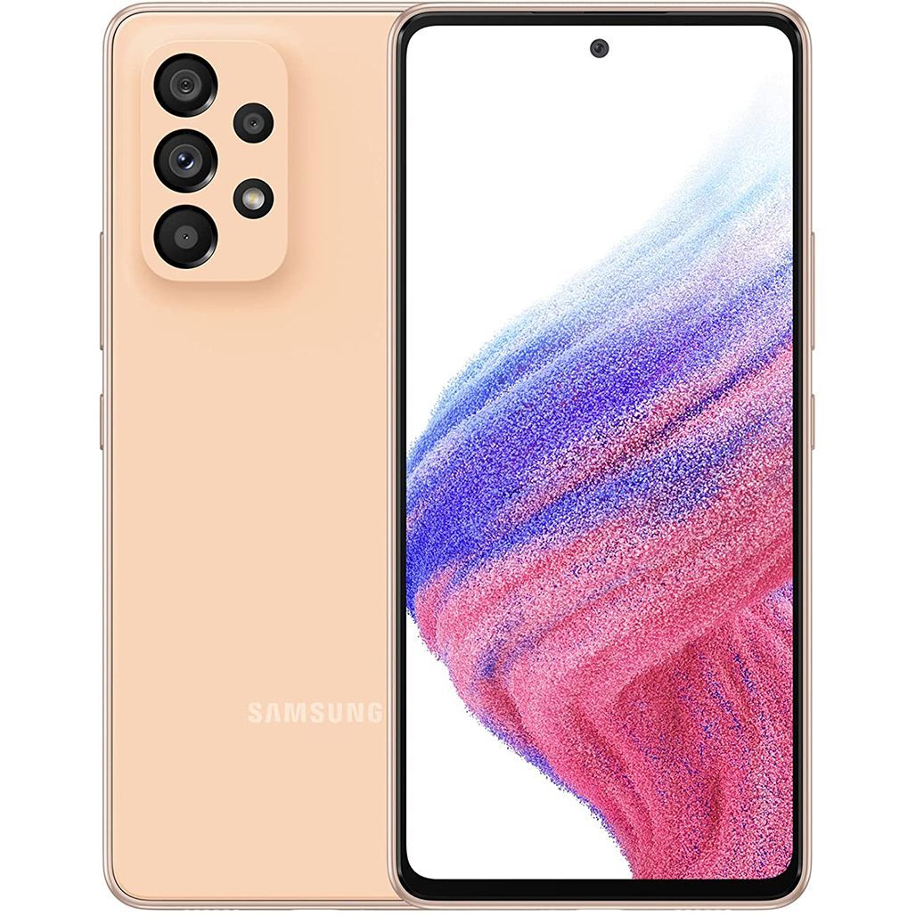 

Смартфон Samsung Galaxy A53 5G 8/128GB Peach (SM-A536EZOG)
