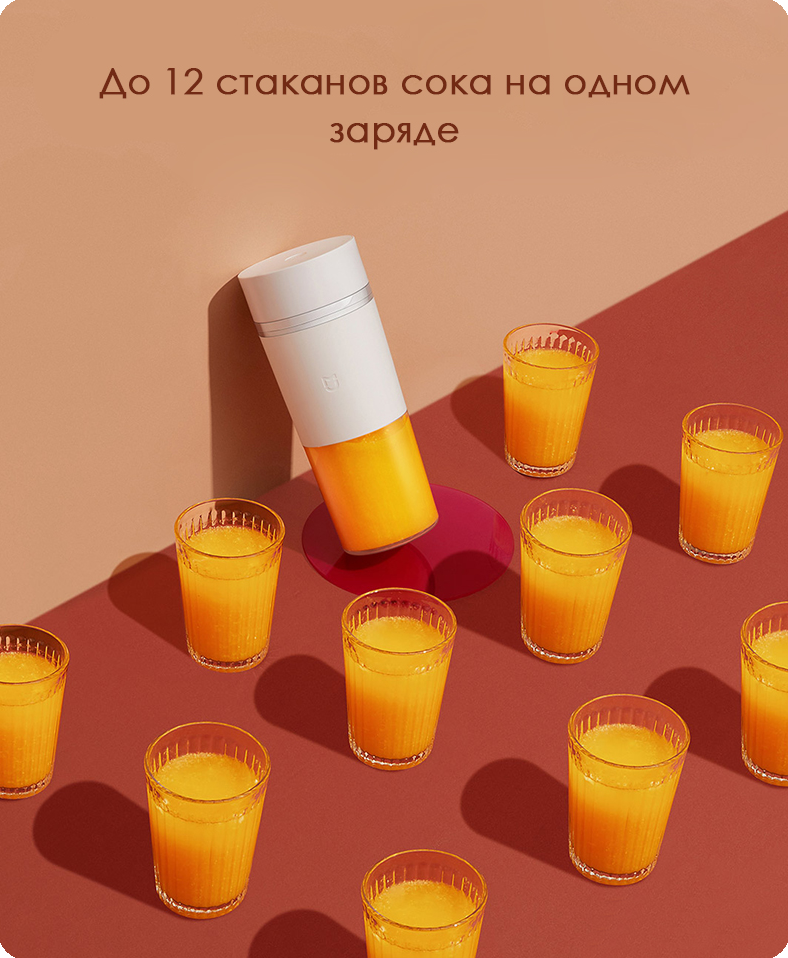 Фітнес-блендер MiJia Portable Juicer Cup White (MJZZB01PL)