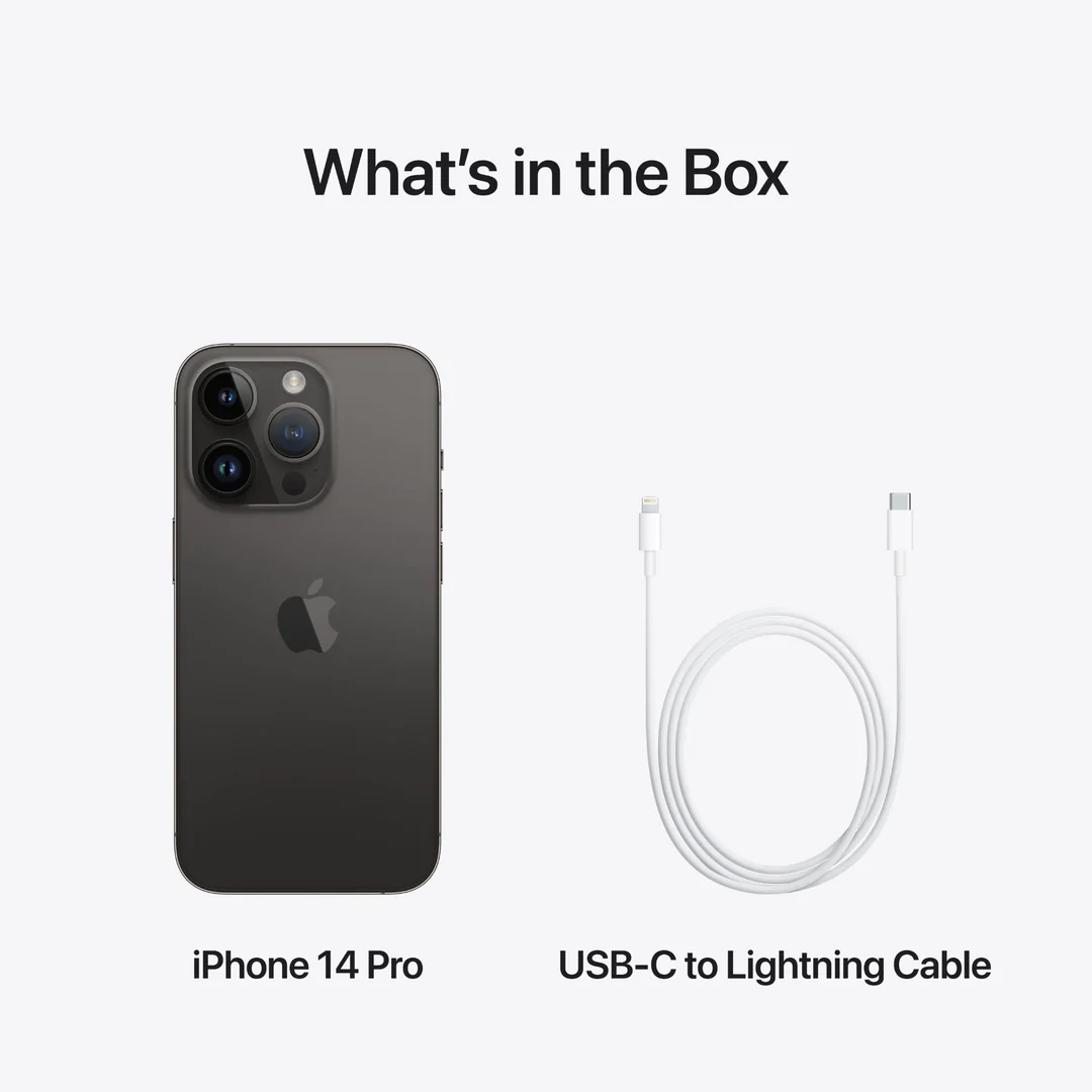Смартфон Apple iPhone 14 Pro 512GB Space Black (MQ1M3)