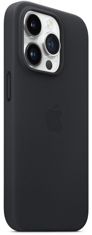 Чохол Apple Leather Case with MagSafe для iPhone 14 Pro Max (Midnight) AAA