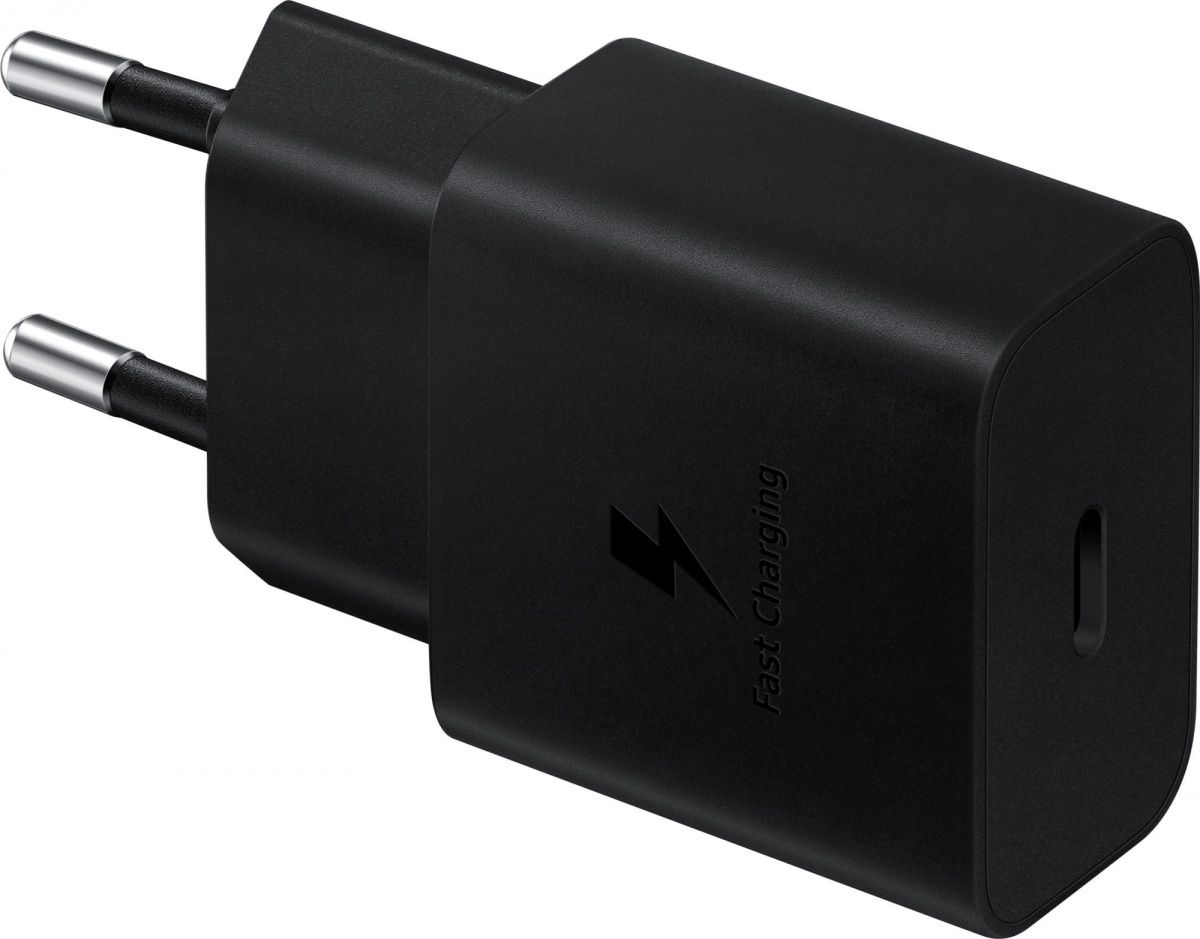 Мережевий зарядний пристрій Samsung 15W PD + Cable USB-C to USB-C Black (EP-T1510XBEGRU) 