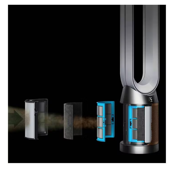 Очиститель воздуха Dyson Purifier Cool Formaldehyde TP09 (White/Gold) [69468] 
