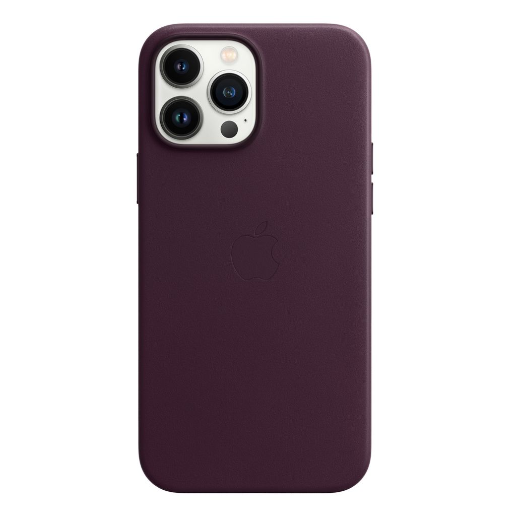 

Чохол Leather Case з MagSafe для Apple iPhone 13 Pro Max (6.7) (Dark Cherry) ААА