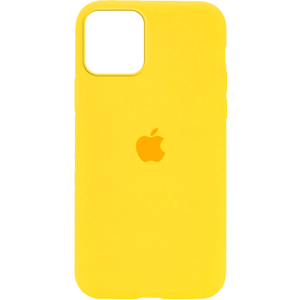 

Чехол Silicone Case для Apple iPhone 14 Pro Max (Lemon Zest) AA