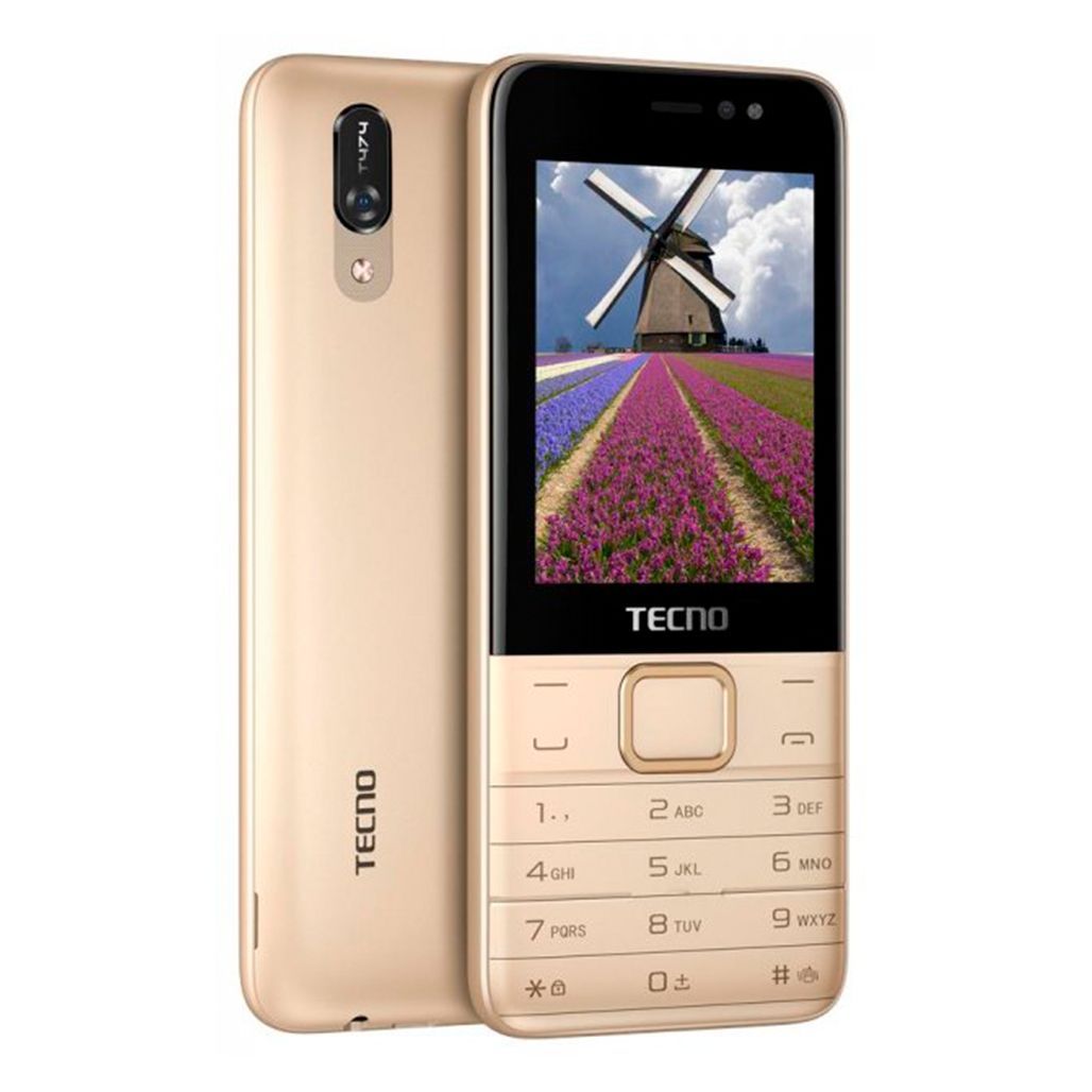

Кнопочный телефон Tecno T474 Champagne Gold (4895180747977) UA-UCRF [64691]