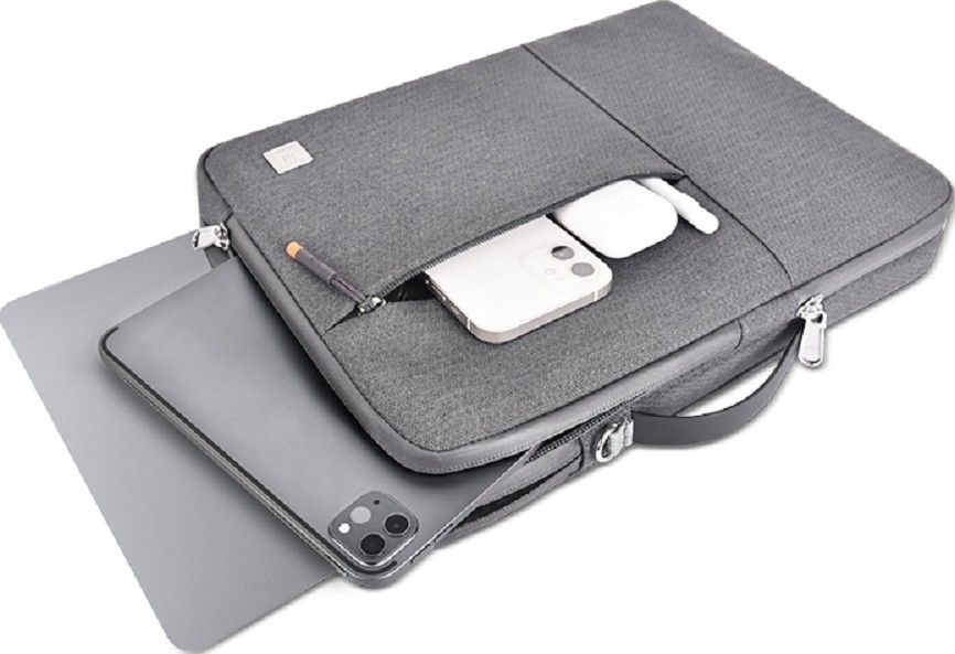 Cумка для ноутбука WiWU Alpha Double Layer Sleeve for MacBook 13.3`` (Grey)