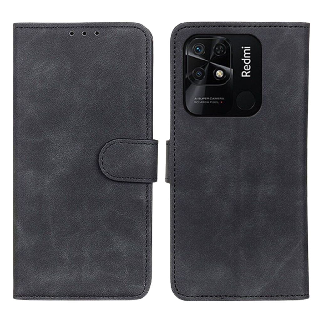 

Чехол-книжка Classy Leather Case для Xiaomi Redmi 10C (Black)