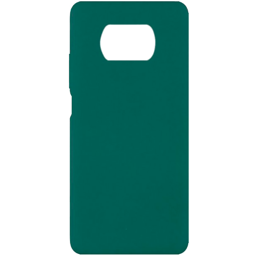 

Чехол-накладка Xiaomi Protective Silicone Case для Poco X3/X3 Pro (Pine Green) HC