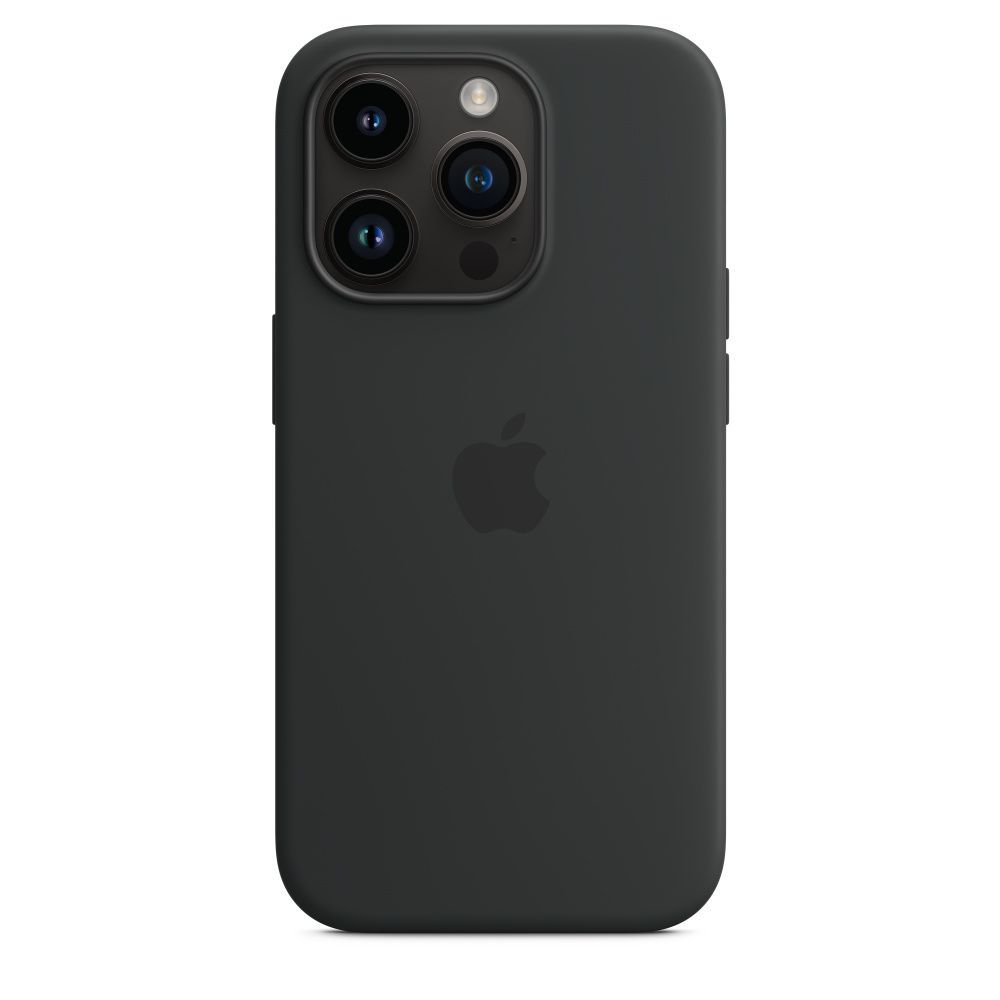 Чохол Silicone Case з MagSafe для Apple iPhone 14 Pro (Midnight) ААА