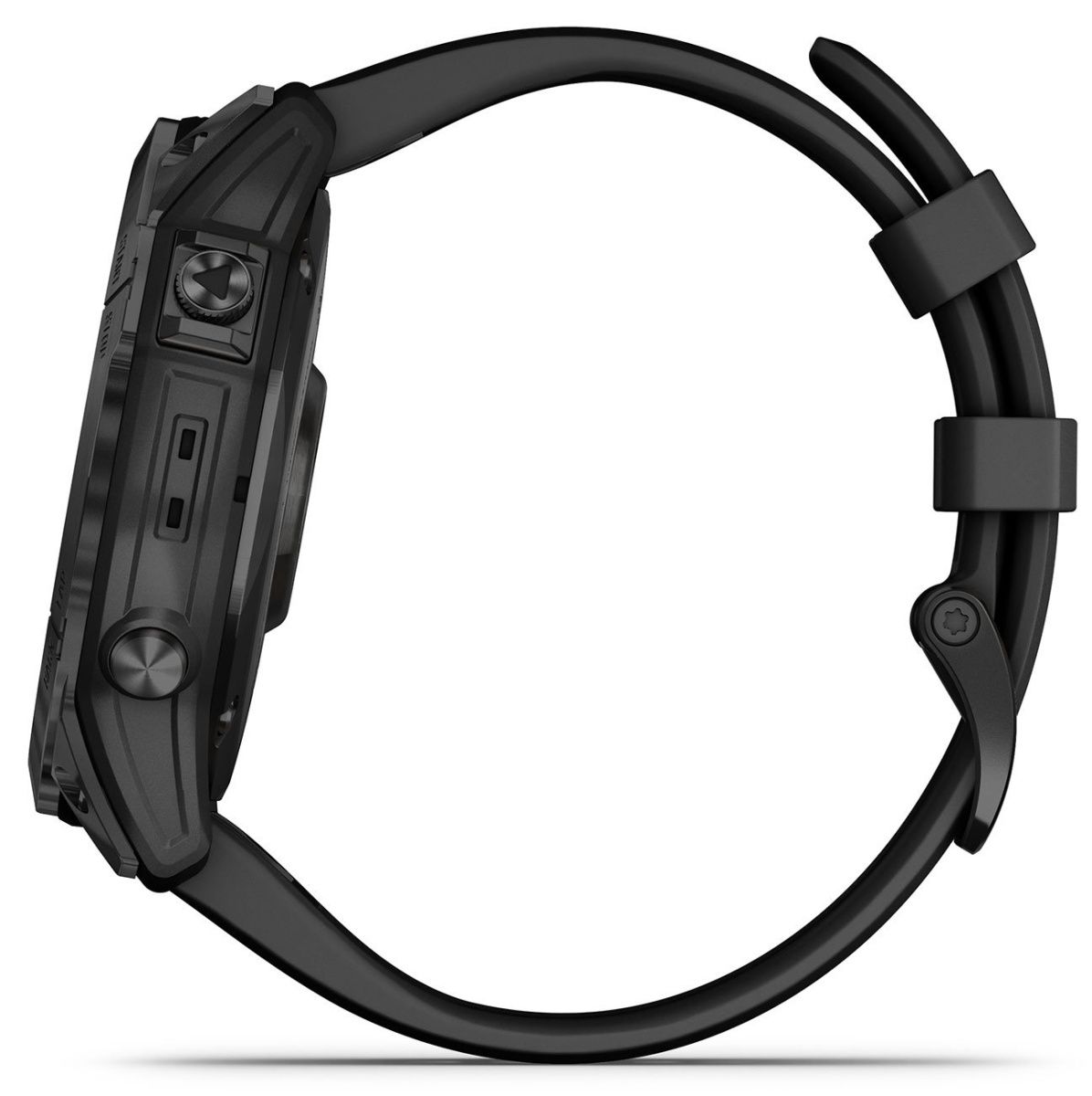 Смарт-годинник Garmin Fenix 7X Sapphire Solar Edition Black DLC Titanium with Black Band (010-02541-22/23) 