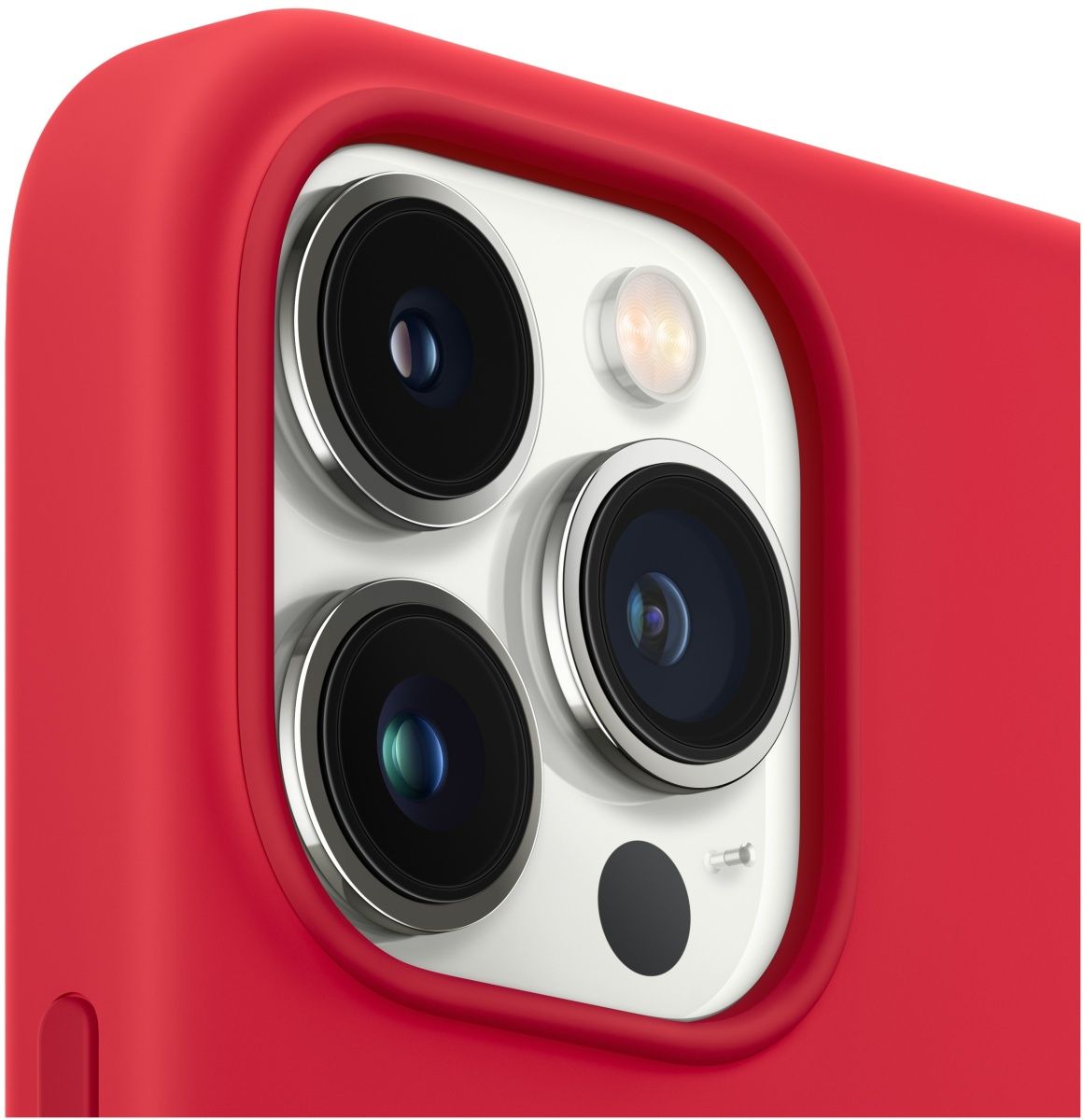 Чохол Silicone Case з MagSafe для Apple iPhone 13 Pro Max (6.7) (Red) ААА