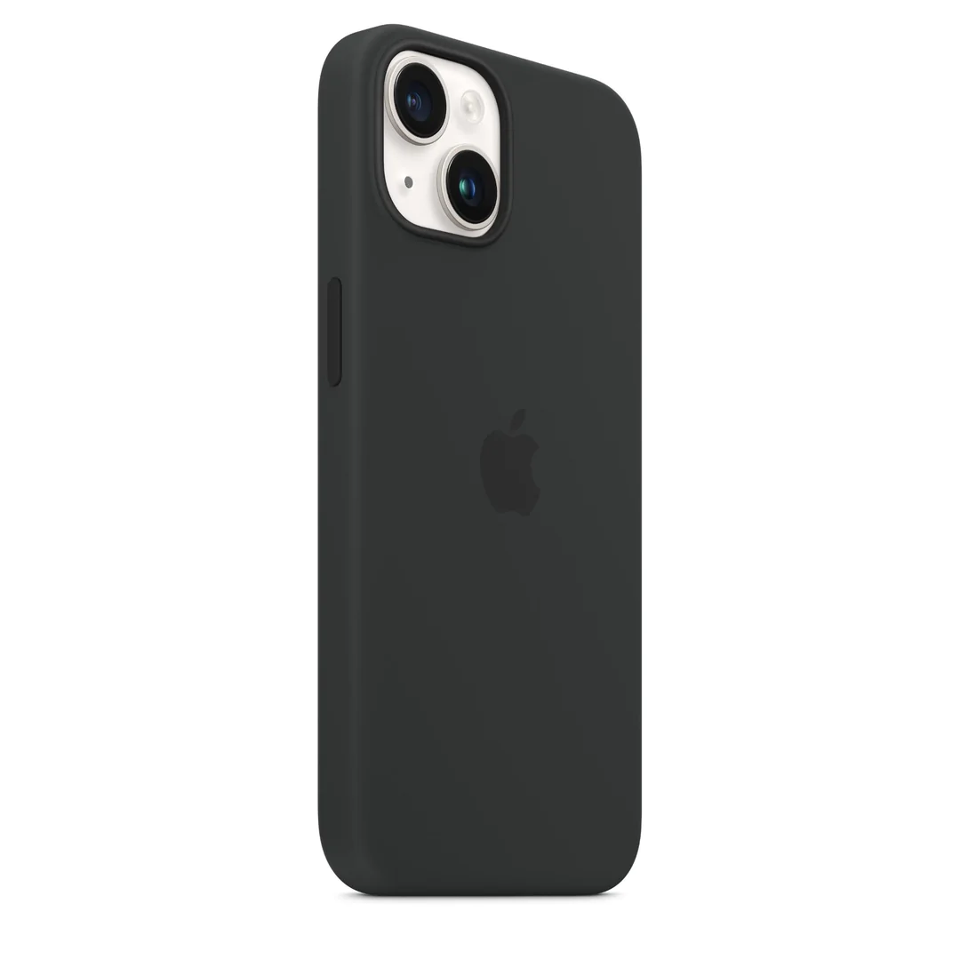Чохол Silicone Case з MagSafe для Apple iPhone 14 Plus (Midnight) ААА 